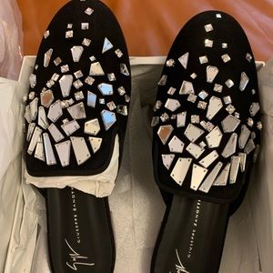 Giuseppe Zanotti slides mules 41 Swarovski